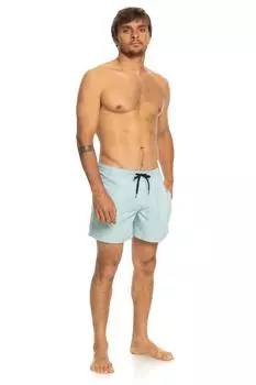 Шорты для плавания - Синие - Однотонные Quiksilver, синий