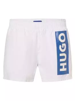 Шорты для плавания синие okko Hugo Blue, белый