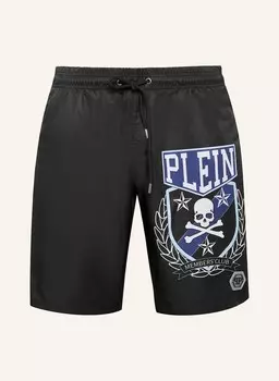 Шорты для плавания skull&bones PHILIPP PLEIN, черный