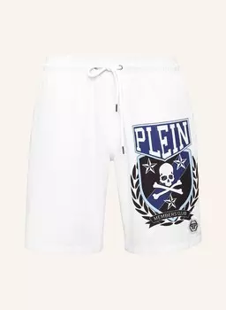 Шорты для плавания skull&bones PHILIPP PLEIN, белый
