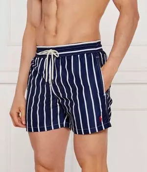 Шорты для плавания Slim fit Polo Ralph Lauren, синий