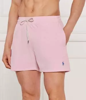 Шорты для плавания Slim fit Polo Ralph Lauren, розовый