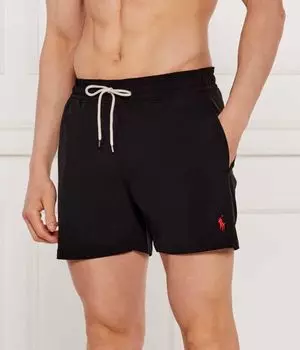 Шорты для плавания Slim fit Polo Ralph Lauren, черный
