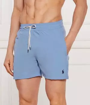 Шорты для плавания Slim fit Polo Ralph Lauren, синий