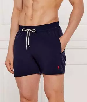 Шорты для плавания Slim fit Polo Ralph Lauren, синий