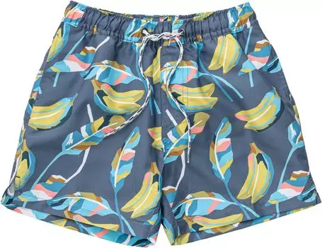 Шорты для плавания Snapper Rock Going Bananas Volley Boardshorts, цвет Slate