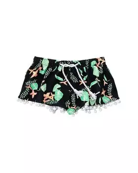 Шорты для плавания Snapper Rock Neon Rainforest Sustainable, черный