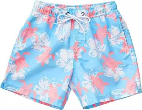 Шорты для плавания Snapper Rock Turtle Tide Volley Boardshorts, синий
