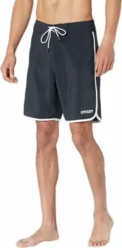 Шорты для плавания Solid Crest 19 дюймов Oakley, цвет Blackout