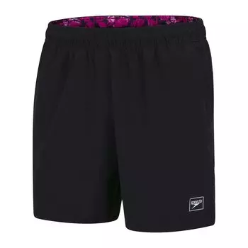 Шорты для плавания Speedo Printed Trim Leisure, черный