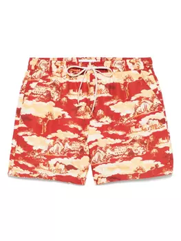 Шорты для плавания Stan Ruis Les Deux, красный