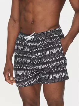 Шорты для плавания стандартный крой EM000583 AF12338 FC038 Emporio Armani Underwear, мультиколор