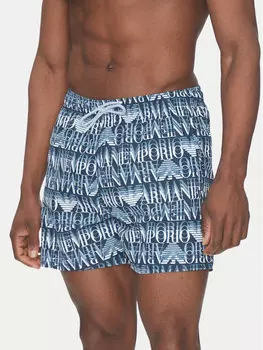 Шорты для плавания стандартный крой EM000583 AF12338 FB058 Emporio Armani Underwear, мультиколор