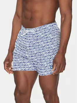 Шорты для плавания стандартный крой EM000583 AF12343 FB164 Emporio Armani Underwear, синий