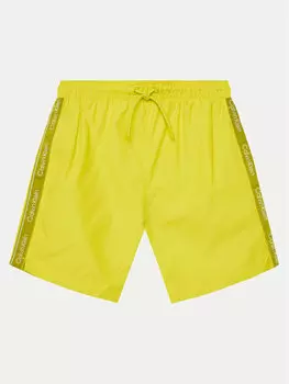 Шорты для плавания стандартный крой KV0KV00058 Calvin Klein Swimwear, желтый