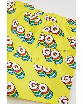 Шорты для плавания Stella Mccartney Go Swim Shorts, желтый