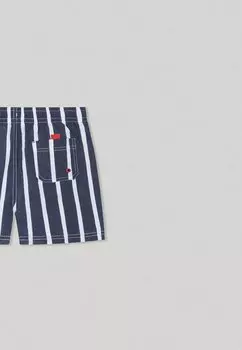 Шорты для плавания Stripe Pepe Jeans, темно-синие