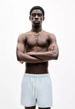 Шорты для плавания STRIPE PULL&BEAR, синий