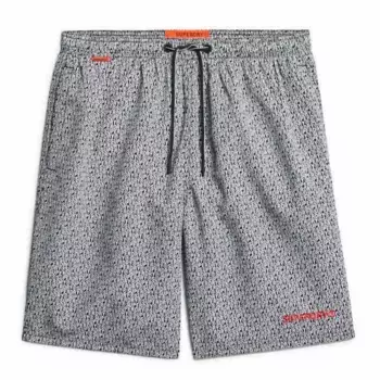 Шорты для плавания Superdry Aop 16, серый