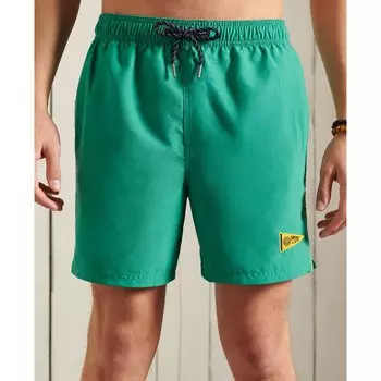 Шорты для плавания Superdry Campus Varisty, зеленый