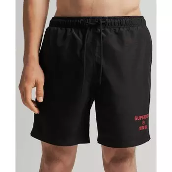 Шорты для плавания Superdry Code Core Sport 17 Inch, черный