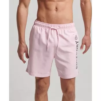 Шорты для плавания Superdry Code Core Sport 17 Inch, розовый