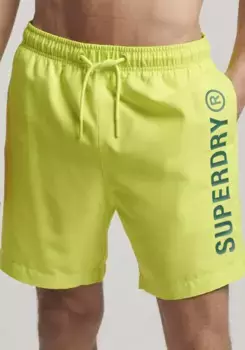 Шорты для плавания Superdry "CODE CORE SPORT 17 INCH SWIM", цвет Electric Lime