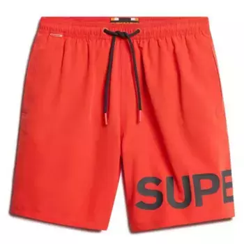 Шорты для плавания Superdry Graphic 17, оранжевый