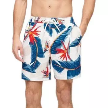 Шорты для плавания Superdry Hawaiian Print 17 Swimming Shorts, Разноцветный