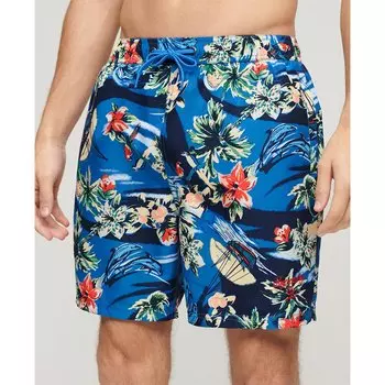 Шорты для плавания Superdry Hawaiian Print 17 Swimming Shorts, Разноцветный