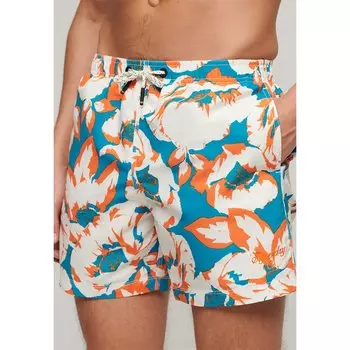 Шорты для плавания Superdry Printed 15, разноцветный