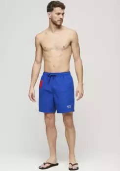 Шорты для плавания Superdry "SD-VINTAGE POLO 17" SWIM SHORT", цвет Voltage Blue