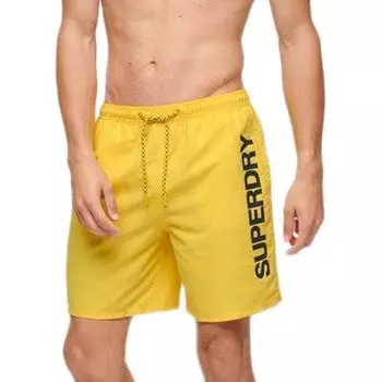 Шорты для плавания Superdry Sport Graphic 17 Swimming Shorts, желтый