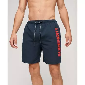 Шорты для плавания Superdry Sport Graphic 17 Swimming Shorts, синий