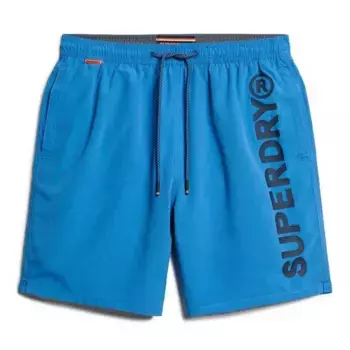 Шорты для плавания Superdry Sport Graphic 17, синий