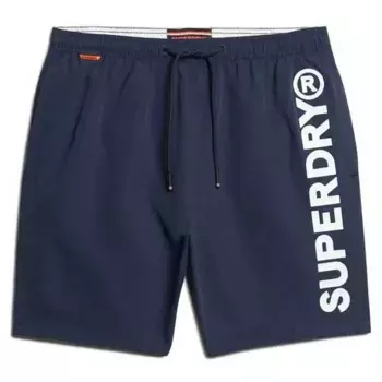 Шорты для плавания Superdry Sport Graphic 17, синий
