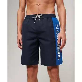 Шорты для плавания Superdry Sportswear Logo 19 Swimming Shorts, синий