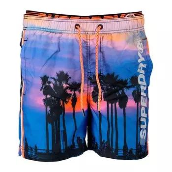 Шорты для плавания Superdry State Volley, разноцветный
