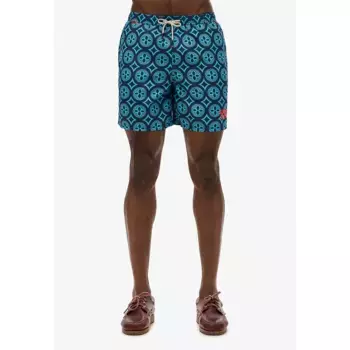 Шорты для плавания Superdry Tile Print 16, синий