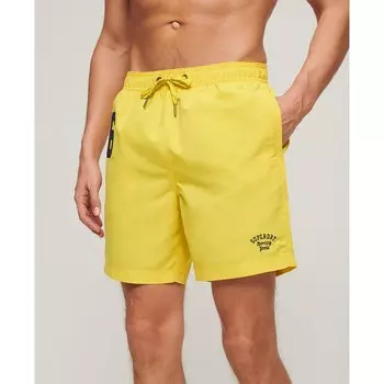 Шорты для плавания Superdry Vintage 17 Swimming Shorts, желтый