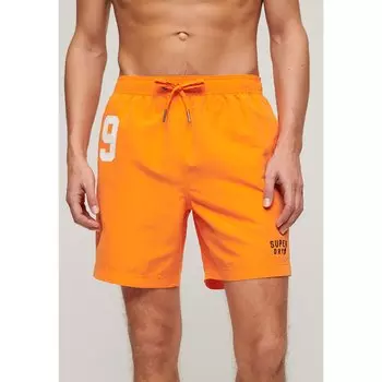 Шорты для плавания Superdry Vintage 17 Swimming Shorts, оранжевый