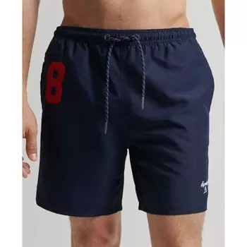 Шорты для плавания Superdry Vintage Polo, черный