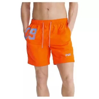 Шорты для плавания Superdry Water Polo, оранжевый