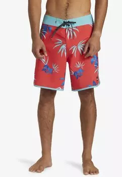 Шорты для плавания SURF SCALLOP BOARD Quiksilver, цвет cayenne