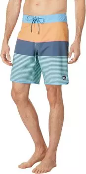 Шорты для плавания Surfsilk Tijuana 19 дюймов Quiksilver, цвет Pastel Turquoise