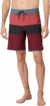 Шорты для плавания Surfsilk Tijuana 19 дюймов Quiksilver, цвет Tibetan Red