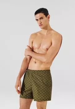 Шорты для плавания SWIMWEAR BOTTOM MONOGRAM SHORT SWIM SHORTS KARL LAGERFELD, зеленый