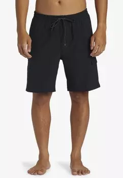 Шорты для плавания TAXER 19- AMPHIBIAN BOARD Quiksilver, цвет black