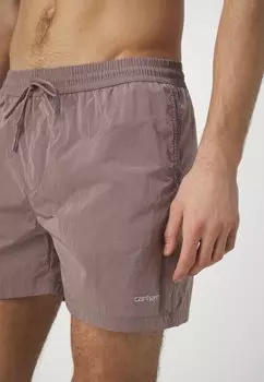 Шорты для плавания Tobes Swim Trunks Carhartt WIP, глянцево-розовый/белый
