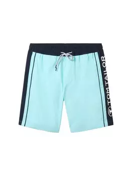 Шорты для плавания TOM TAILOR Board Shorts, цвет marine blue/aqua